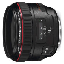 佳能（Canon）专业全画幅单反相机标准定焦镜头 EF 50mm f/1.2L USM