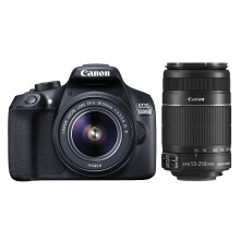 佳能（Canon） EOS 1300D（18-55）单反数码相机 （含包+64G卡）