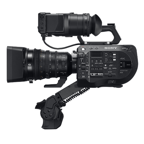 索尼（SONY） 专业数字摄像机 FS7M2K套机(含18-110mm电影镜头、120GXQD卡、国产备用电池、包、UV镜片)